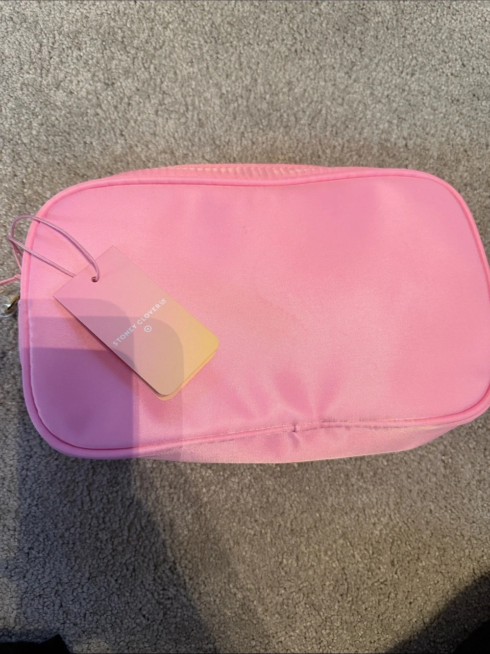 Stoney Clover X Target Light Pink Travel Cosmetic Pouch with Hang Tag